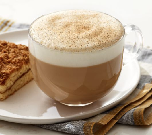 Cappuccino with velvety foam